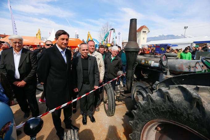 Predsednik republike obiskal 20. Spomladanski kmetijsko obrtniki sejem v Komendi